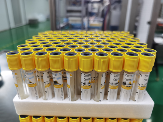 8ml Cam Pıhtı Aktivatör Flakon 16*100mm Serum Ayırıcı Pıhtı Aktivatör Tüp