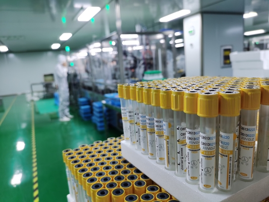 Sarı Üst Jel Pıhtı Aktivatör Tüpü