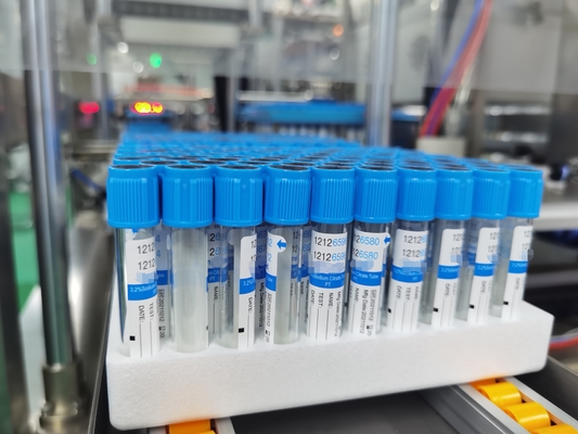 ISO9001 Sertifikalı Sodyum Sitrat Kan Alma Tüpü Vacuum 1.8ml 2.7ml 3.6ml