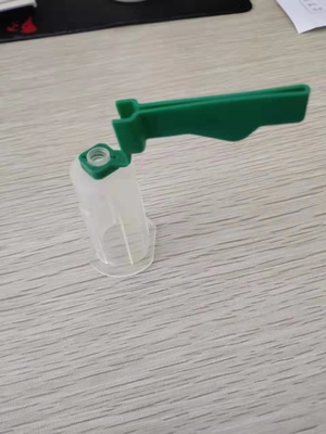 Güvenlik Çapı 20mm Kan Tüpü Tutucu Sterilize Yarı Saydam Polipropilen Gövde