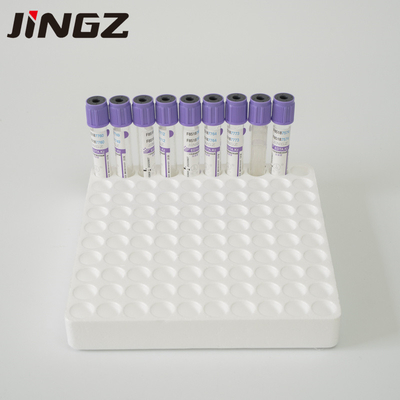 PET K3 EDTA Kan Alma Tüpü 3ml 13*75mm Püskürtülmüş Bağımlılık Yapıcılı