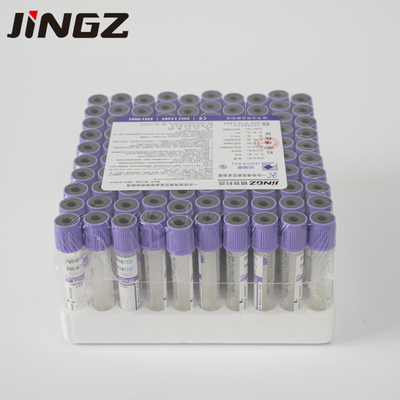 2-10ml Cam PET Violet Vacuum Edta Kaplı Kan Alma Tüpleri