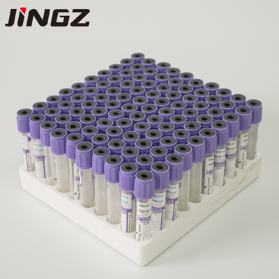 2-10ml Cam PET Violet Vacuum Edta Kaplı Kan Alma Tüpleri