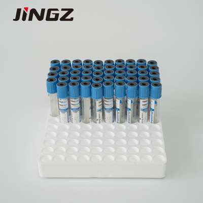 Açık Mavi Kapaklı 9NC Pıhtılaşma Sodyum Sitrat %3.2 Kan Örneği Test Tüpleri