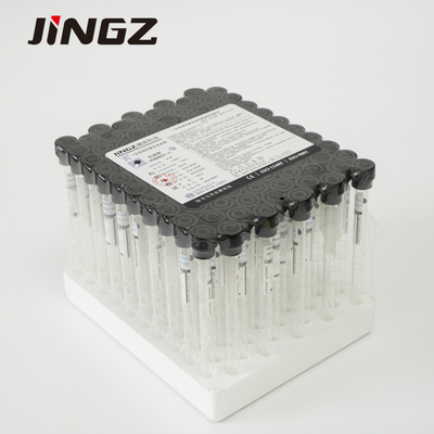 Cam %3.8 Sodyum Sitrat Kan Alma Tüpleri ESR Tespiti 1.6ml 8*120mm
