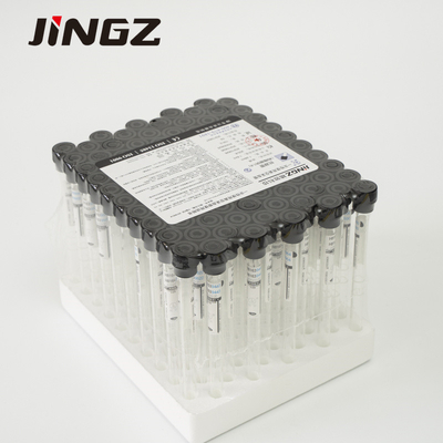 4NC ESR Sodyum Sitrat Flakon 9x120mm Siyah Kapaklı Venöz Kan Alma Tüpü