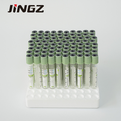 OEM Heparin Tüpü Vakum Lityum Heparin Sodyum Heparin Yeşil Test Tüpü