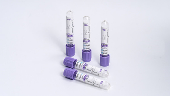 PET K3 EDTA Kan Alma Tüpü 3ml 13*75mm Püskürtülmüş Bağımlılık Yapıcılı