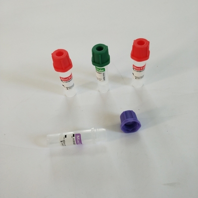 Pediatrik için Yeşil Kapaklı Periferik Mikro Kan Alma Tüpü 0.25ml-1ml