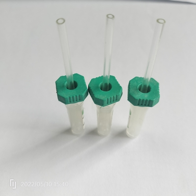 8*45mm Lityum Heparin Mini tüpler Yeşil Mikro Vakuumsuz Tüpler
