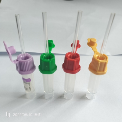 Biyokimyasal Sarı Kapaklı Kan Alma Tüpleri PP 0.5ml Jel Ayırıcı Kan Tüpleri