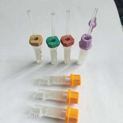 Çocuk Kullanımı PP Kapiler Kan Alma Tüpleri 0.25ml Mikro toplama Tüpleri