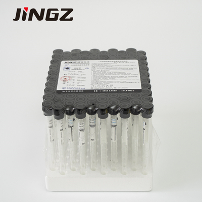 1.28ml 1.6ml Sodyum Sitrat Kan Alma Tüpü Siyah Esr Kan Testi Vacuum