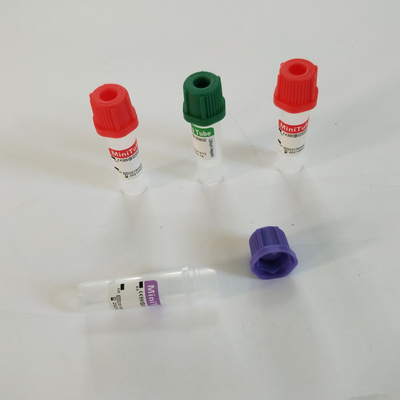 Tıbbi Vakum Mikro Kan Toplama Tüpü 0. 25 ml 0.5 ml 1 ml