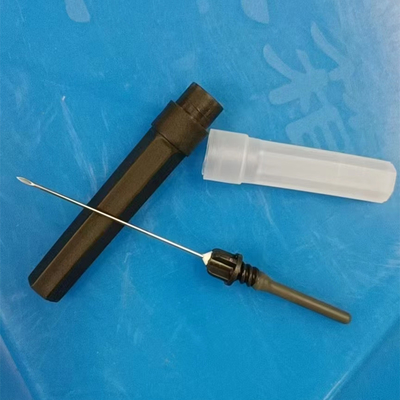 Siyah Vacuum İğne 22g Çoklu Numune Kan Alma İğnesi Tutuculu