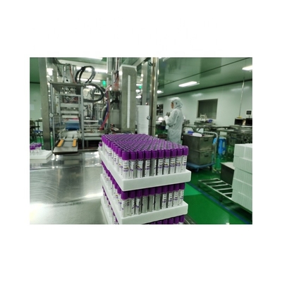OEM markalı K3 EDTA Kan Örneği Şişeleri 3ml 13 * 75mm Cam Vakum Tüpü