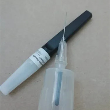 1/2&quot; 0.8 * 40mm 22G Kalem Tipi Kan Alma İğnesi Yetişkinler İçin Sterilize Edilmiştir