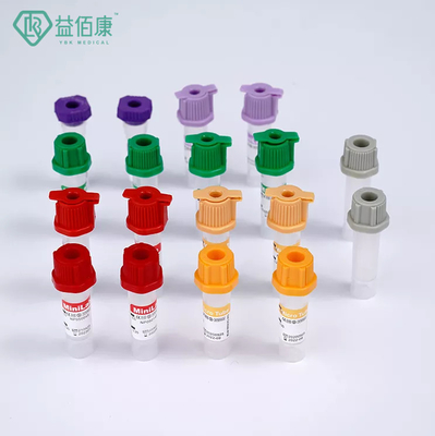 0.25ml 0.5ml 0.1ml Pediatrik Kan Alma Tüpleri Vakumsuz Edta Kan Testi Tüpü