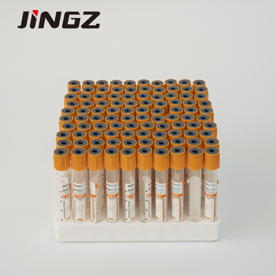Pıhtılaşma Testi için 4ml Kırmızı Üst Serum Pıhtı Aktivatör Tüpü