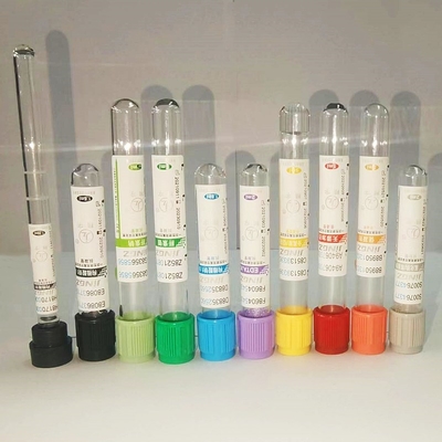 CE ISO13485 ile Venöz Kan Toplama Cam Pet Tüpler 0.5-10ml
