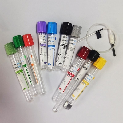 Vakum EDTA Kan Numune Tüpü 12/18 Karton Başına Raf 3.2mg/ml Katkı