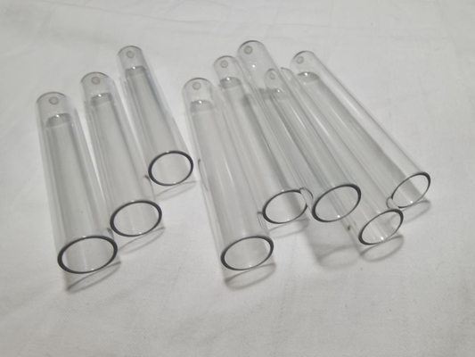 Kan Testi Tüpleri İçin PET Tüp 13*75mm 13*75mm 16*100mm Şeffaf Test Tüpü
