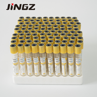 Tıbbi Gel Pıhtı Aktivatörü Tüp Cam / PET Vauum Kan Toplama Tüp 2ml-10ml