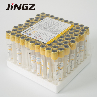 Sarı Gel Pıhtı Aktivatörü tüp tıbbi kan toplama tüpleri 2ml-10ml