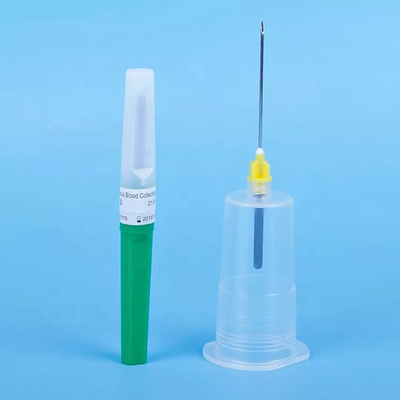 Güvenlik Tıbbi Steril Kan Glikoz Reagent ve Kan Toplama İğnesi