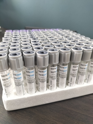Grey Cap Glucose Tube 2ml-10ml Tıbbi Kan Toplama için Vakum Tüp