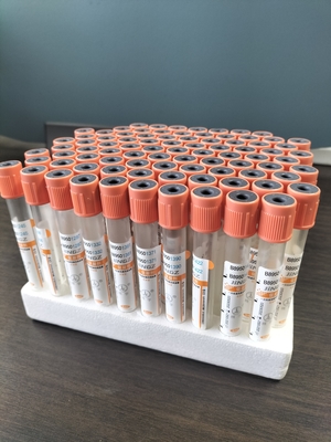 2 ml-10 ml tıbbi kan toplama test tüpü için pıhtı aktivatör tüpü