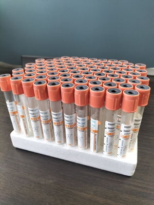 2 ml-10 ml tıbbi kan toplama test tüpü için pıhtı aktivatör tüpü