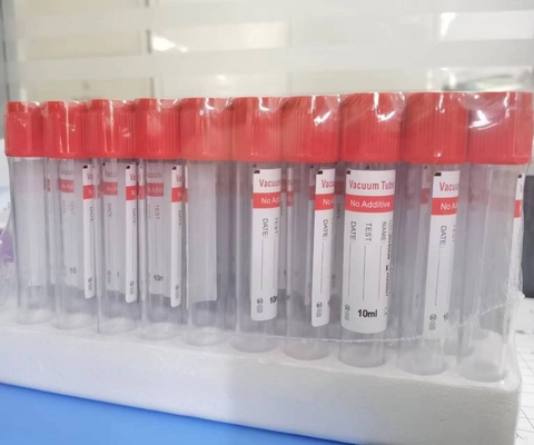 16*100mm 10ml bağımlılık yapmayan tüp vakumlu kan testi tüpü