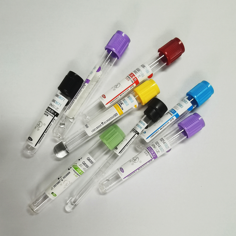 Yüksekliğe Göre Kan Testi Vakumu için JINGZ 0.5ml-10ml K2 EDTA Tüpü