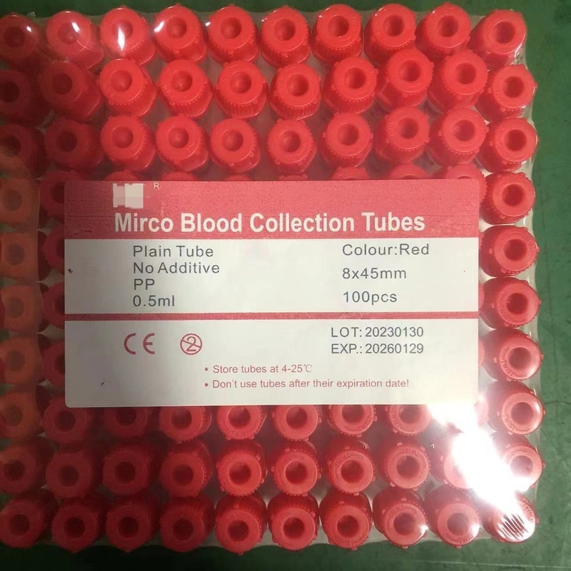 B2B için Vakumsuz PP Mikro Jel Tüp 1.5mL Boyut