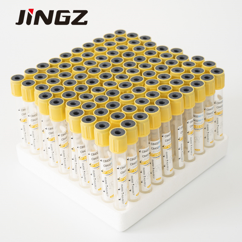 Tıbbi Gel Pıhtı Aktivatörü Tüp Cam / PET Vauum Kan Toplama Tüp 2ml-10ml